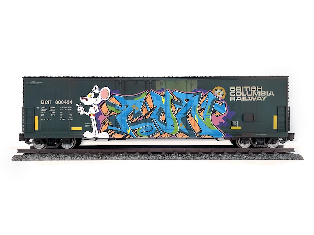 Juxtapoz Magazine - Tim Conlon the Freight Painter